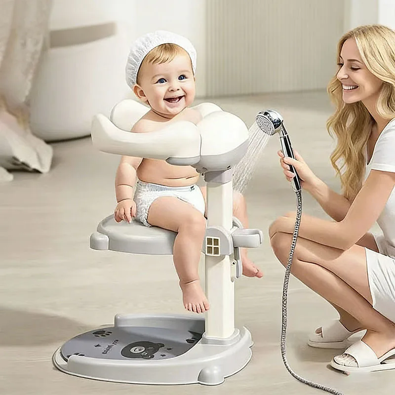 Baby Standing Shower Stand Adjustable Children’s Bath Device Household Non-Slip Children’s Bath Stand Baby Bath Stand Support Baby Standing Shower Stand Adjustable Children’s Bath Device Household Non-Slip Children’s Bath Stand Baby Bath Stand Support
