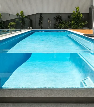 Shipping Container Pool Inground Pool Buried Shipping Box Pool Waterproof Durable Outdoor Resort Scenic Water Leisure Spot 1