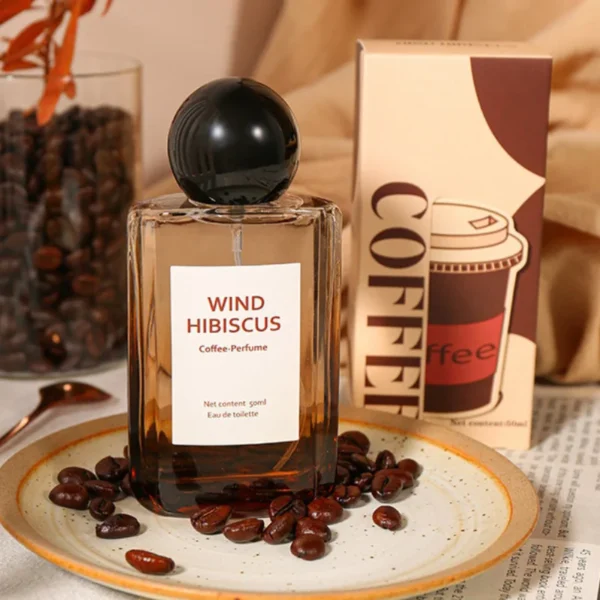 Black Coffee Musk Vanilla Perfume Spray,Amber Rose Floral Gourmand Fragrance Women Scent,Warm Fresh Eau De Parfum,Long Lasting