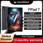 Headwolf FPad7 8.4inch Android 15 Tablet 2560×1600 16GB LPDDR5+256GB UFS 3.1, 6500mAh PD18W, 8MP/16MP Camera, SIM 4G LTE WiFi 6