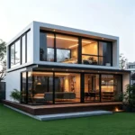 New Movable 40ft Capsule Home Shipping Container Prefab Modular 2-4 Bedroom Office Hotel Container House