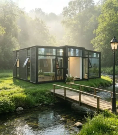1 2 3 4 Bedrooms Container Houses Portable Prefabricated Tiny Homes Prefab House Modular Luxury Container With Restaurant 1