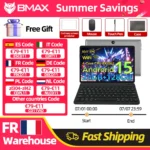 BMAX I9 Plus Tablet 10.1” 1280*800 IPS 24(4+20)GB RAM 128GB ROM 6000mAh Type-C Rockchip RK3562 2-Core Android 15 Tablets WIFI 6 Bluetooth 5.4 Camera