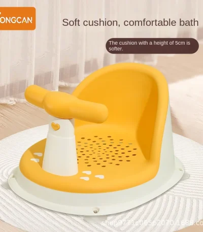 Children’s Shower Seat Portable Shower Stand for Newborns and Young Children Children’s Growth Accessories