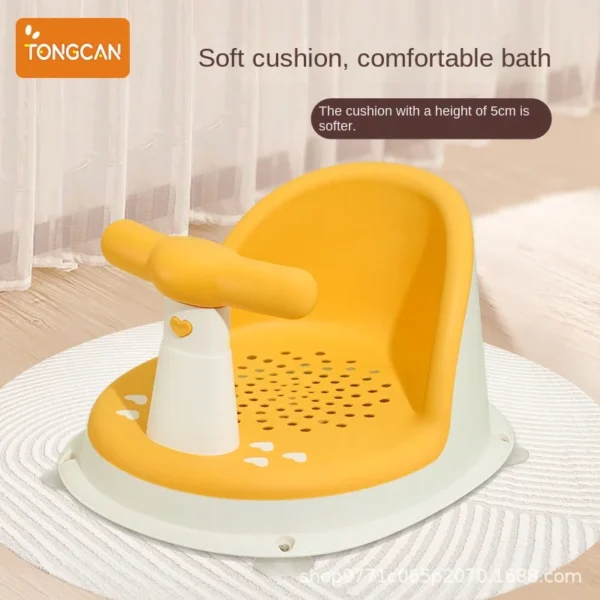 Children’s Shower Seat Portable Shower Stand for Newborns and Young Children Children’s Growth Accessories