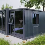 Soundproof Folding Container Home Modular House Urban Backyard Villa Quiet Office Expandable Living Space Modern Prefab House