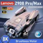 Lenovo Z908 Pro /MAX 8K Drone ESC Professional 4K Dron Optical Flow Localization 3sided Obstacle Avoidance Quadcopter Toys