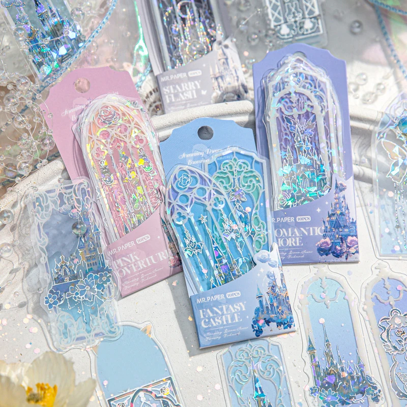 4Style 10pcs/pack Shell Light PVC Bookmark Streamer Dream High Value Ins Fresh Reading Mark Card Decoration Student Stationery 4Style 10pcs/pack Shell Light PVC Bookmark Streamer Dream High Value Ins Fresh Reading Mark Card Decoration Student Stationery