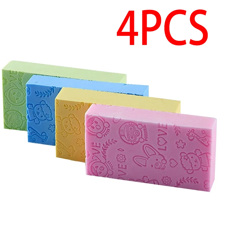 4PCS Magic Bath Sponge Body Dead Skin Remover Exfoliating Massager Cleaning Shower Brush Peeling Sponge Bath Tools For Kids 4PCS Magic Bath Sponge Body Dead Skin Remover Exfoliating Massager Cleaning Shower Brush Peeling Sponge Bath Tools For Kids