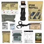 Rhino Rescue Emergency Trauma Kit Combat Tactical IFAK For First Aid Response Supplies