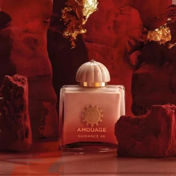 AMOUAGE Guidance 46 100ml Extrait De Parfum Floral Woody Perfume Rose Incense Vanilla Amber Long Lasting Luxury Unisex Fragrance