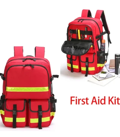 Waterproof First Aid Kit Forest Firefighting Backpack Large Capacity Flood Prevention and Rescue Kit Emergency Equipment Kit 1