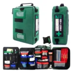 255 Pieces First Aid Kits 4 Section Poatable Large Size Emergency Medical Rescue Trauma Bag Outdoors Family School Car Survival
