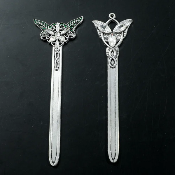 Evenstar Metal Bookmarks, Funny Quotes Bookmarks Reading Markers for Movie Fans Book Lovers, Study Stationery Office Supplies