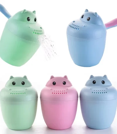 Baby Shampoo Rinser Durable Kids Shampoo Rinse Cup Bath Shower Washing Head Children Bathing Baby Shower Spoons 1