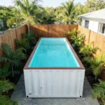 Customized Economic Shipping Container Pool Quick Assembly Above Ground Pool with Complete Accessories Above Ground Pool