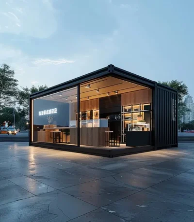 Expandable Folding Container House Modular Prefab Mobile Home Portable Tiny House Durable Foldable Living House 1