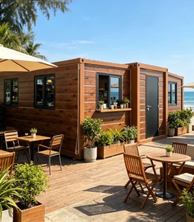Waterproof Prefabricated 20Ft 40Ft Expandable Container House 2 3 4 5 Bedroom Prefab Price Foldable Home Casa Contenedor 1