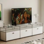 Tv Stand Storage Cabinets Corner Cabinet Metal Storage Display Cabinet Living Room Module Modular DIY FurnitureFurniture