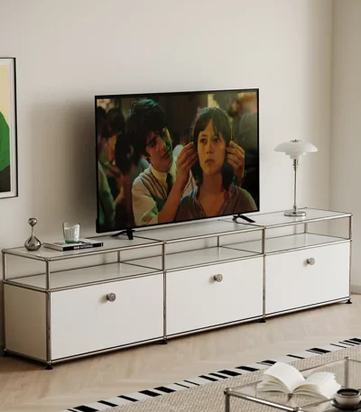 Tv Stand Storage Cabinets Corner Cabinet Metal Storage Display Cabinet Living Room Module Modular DIY FurnitureFurniture