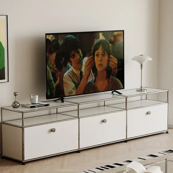 Tv Stand Storage Cabinets Corner Cabinet Metal Storage Display Cabinet Living Room Module Modular DIY FurnitureFurniture