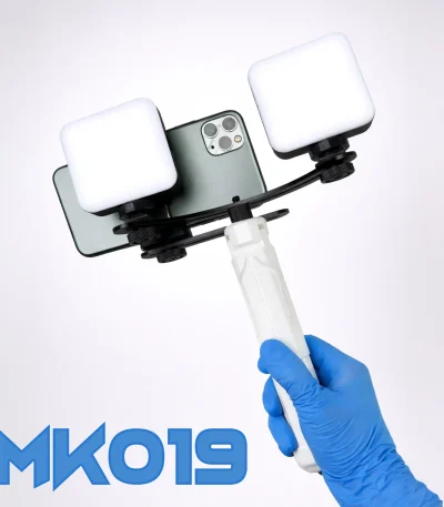 HERA MK-019 Smartphone Light Photography Kit Vertical & Horizontal Photo Video Reflection-Free And Macro Pictures 1