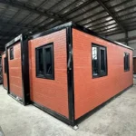 Customized Prefabricated House Foldable Container Style Saves Space Cost And Construction Time Drastically
