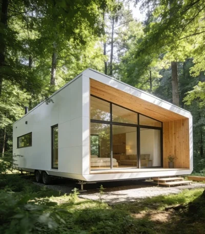 A Luxurious 20-40-foot Prefabricated Folding Container House with 3 Bedrooms and One Bathroom for Sale 1