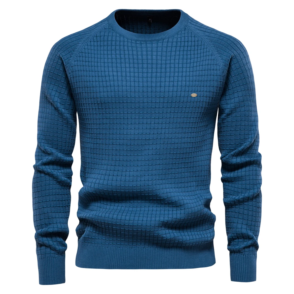 AIOPESON Cotton Men Sweaters Soild Color O-neck High Quality Mesh Pullovers Male New Winter Autumn Basic Sweaters for Men AIOPESON Cotton Men Sweaters Soild Color O-neck High Quality Mesh Pullovers Male New Winter Autumn Basic Sweaters for Men
