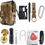 Outdoor Adventure Survival Kit SOS Emergency First Aid Kit Camping Equipments Medical Bag Self-defense EDC Pouch ifak