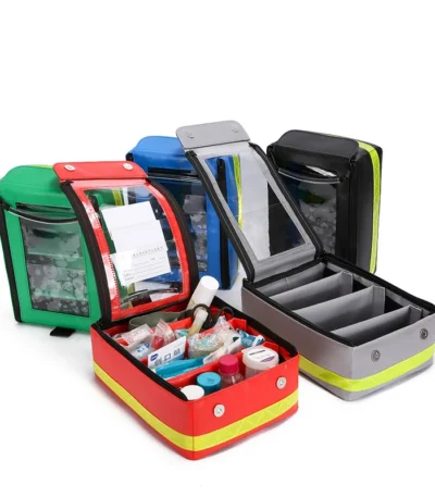 Waterproof First Aid Kit, Lightweight Fireproof Bag, Emergency Sorted Survival Supplies for Outdoor Floating Swimming 1