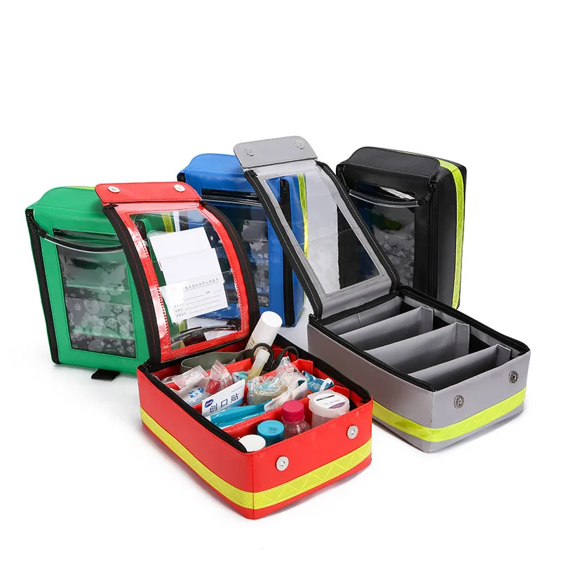 Waterproof First Aid Kit, Lightweight Fireproof Bag, Emergency Sorted Survival Supplies for Outdoor Floating Swimming Waterproof First Aid Kit, Lightweight Fireproof Bag, Emergency Sorted Survival Supplies for Outdoor Floating Swimming