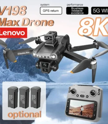 Lenovo V198 MAX GPS Drone 8K HD Aerial Photography Dual Camera Brushless Quadrotor Laser Obstacle Avoidance Optical Quadcopter 1