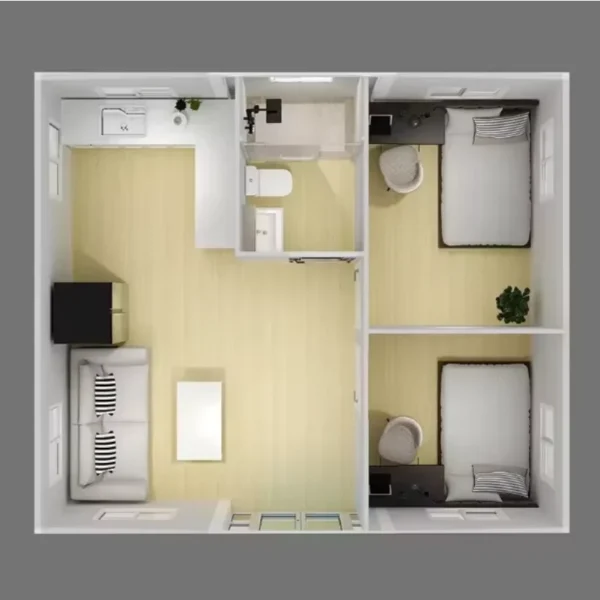 Container House Tiny Home Prefabricated House Widely Using Modern Prefab Container House Luxury Foldable Container for Australia