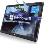 Type-C 10.1 INCH Windows 11 Tablet Intel N3350 Quad Core CPU 4GB RAM 64GB ROM 1920 x 1200 IPS Dual Camear 1*USB 3.0 HD-MI