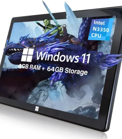 Type-C 10.1 INCH Windows 11 Tablet Intel N3350 Quad Core CPU 4GB RAM 64GB ROM 1920 x 1200 IPS Dual Camear 1*USB 3.0 HD-MI 1