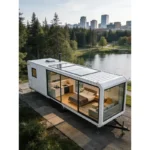 Rapid-Assembly Container Prefabricated House: a Flat-Pack, Plug-and-Play Solution for Your Backyard or Worksite.