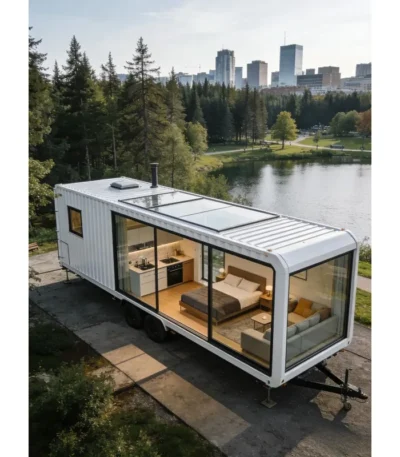 Rapid-Assembly Container Prefabricated House: a Flat-Pack, Plug-and-Play Solution for Your Backyard or Worksite. 1