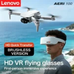 Lenovo Aeri100VR 4K 8K Drone Professional Remote Control Helicopter Plane RC Dron With Screen Quadcopter Toys Gift for Kids