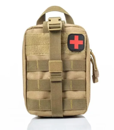 Outdoor Camping Hiking Hunting Mountaineering Emergency Tactical First Aid Kit 1