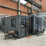 Mobile Tiny Home 20ft Foldable Container House Prefab Portable Modular Office Living Flat Pack Steel