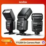 Godox TT520II Wireless Transmission Flashlight Speedlite with Built-in Receiver And RT Transmitter Compatible with Canon Nikon Panasonic Olympus Pentax And Other Digital SLRs with Standard Hot Boot