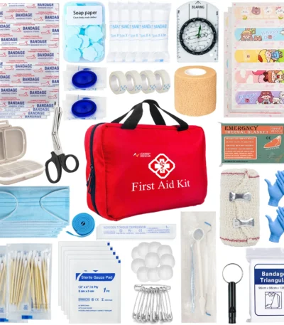 26-330 Piece First Aid Kit All-Purpose Tactical Emergency Kit In The Car Military Acessories Survival Kits Camping Medical Bag 1