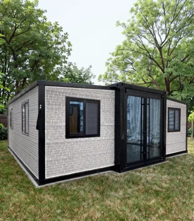 Customized Foldable Container House Prefab Library With Shelving Included Reading Area And Mobile Book Cart 1