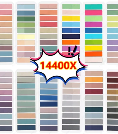 200-14400Sheets Transparent Index Creative Memo Pads Sticky Note Book Tabs Office School Stationery Self-Adhesive Stickers 1