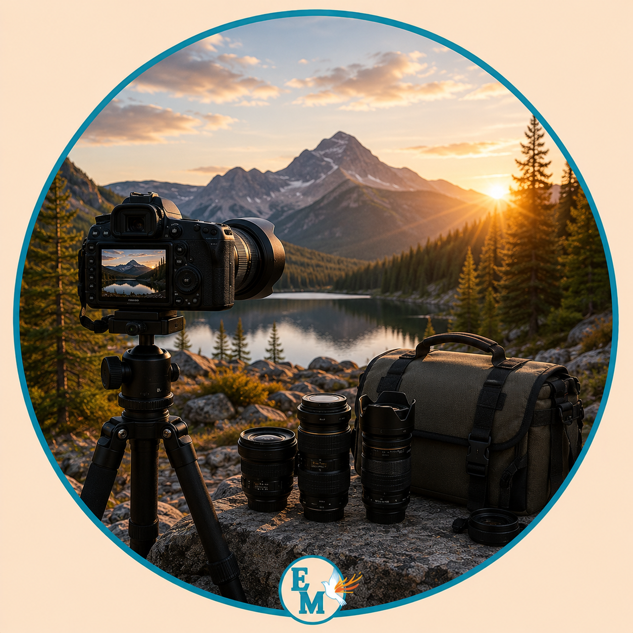 Digital cameras including DSLR cameras, mirrorless cameras, compact cameras, action cameras, camera lenses, tripods, photography accessories, camera bags, flashes, and professional imaging equipment – Cameras category at E-Mondial Marché.