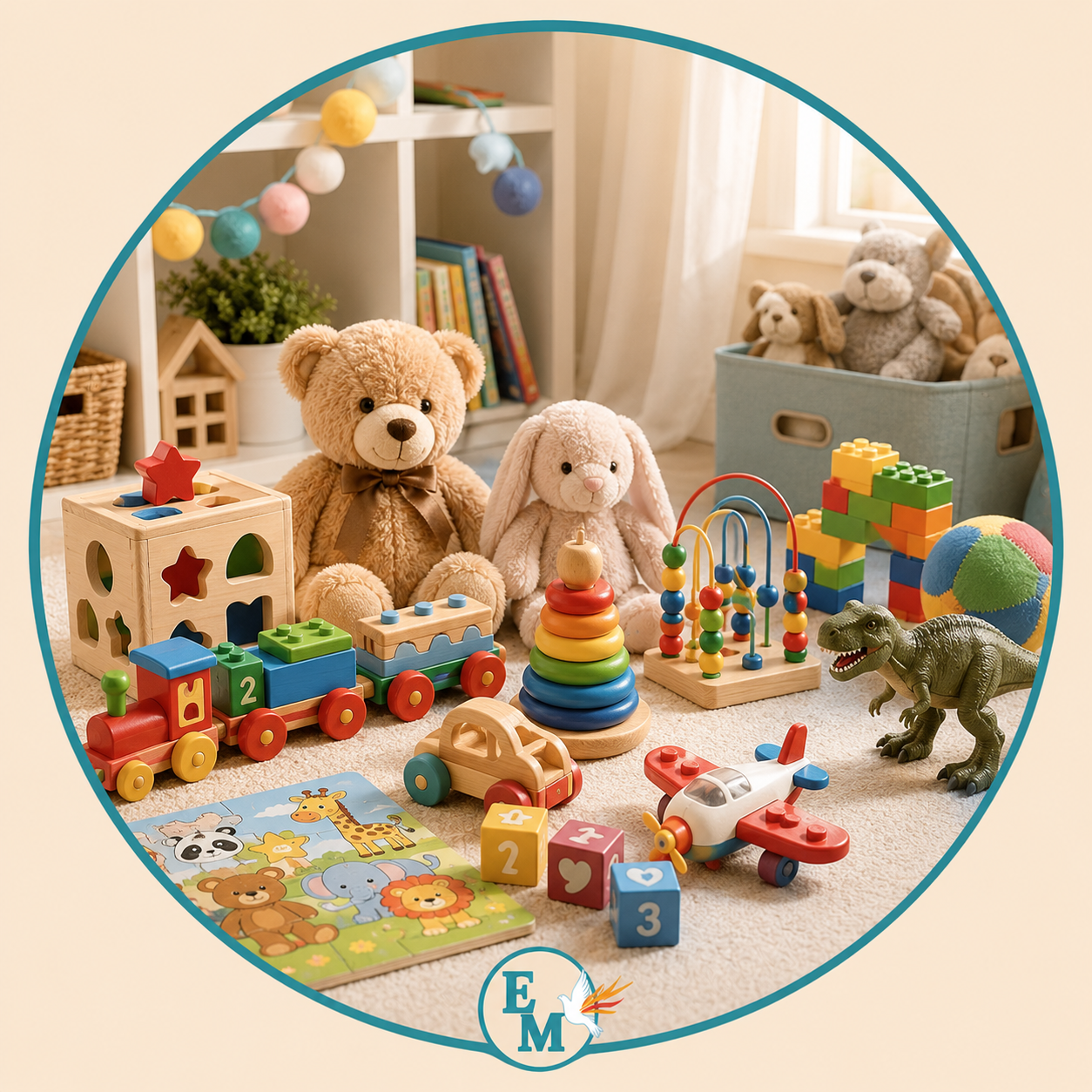 Kids toys including educational toys, building blocks, dolls, toy vehicles, board games, puzzles, STEM kits, plush toys and creative play sets – Kids Toys category at E-Mondial Marché.