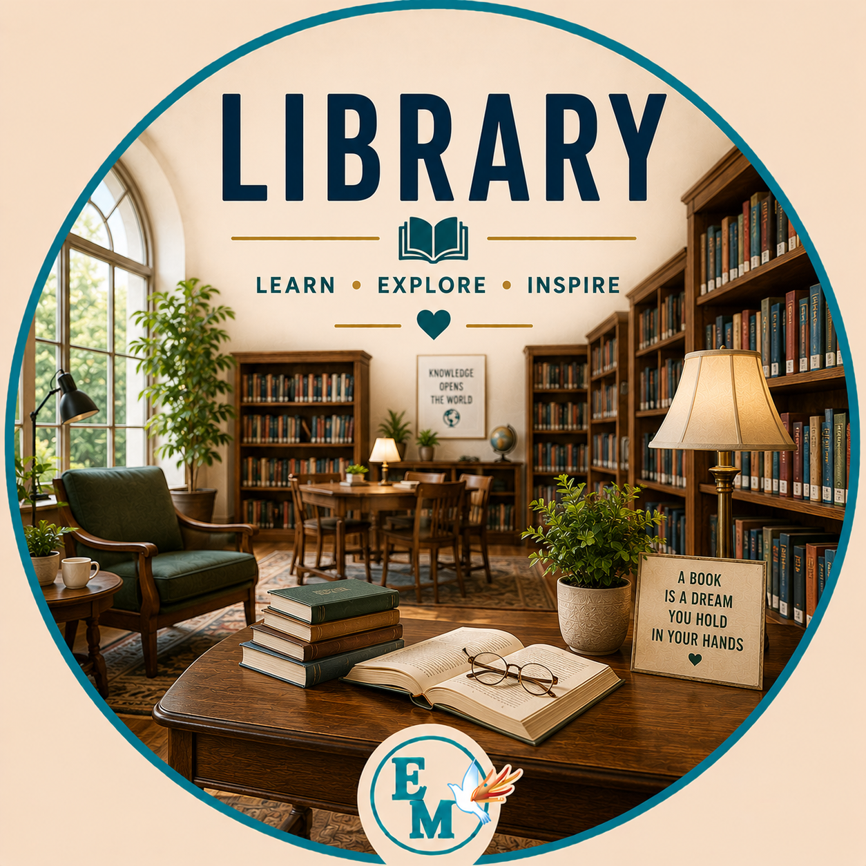 Library furniture including bookshelves, bookcases, reading desks, storage cabinets, reading chairs and furniture designed for libraries, offices and home reading spaces – Library Furniture category at E-Mondial Marché.