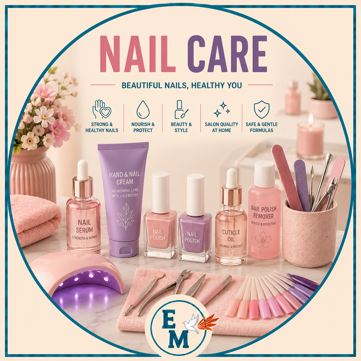 Nail care on E-Mondial Marché