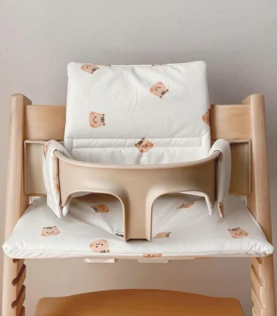 Baby Dining Chair Cushion Autumn And Winter Going Out Portable Non-Slip Integrated Cushion Baby Eating Growth Chair Accessories 1